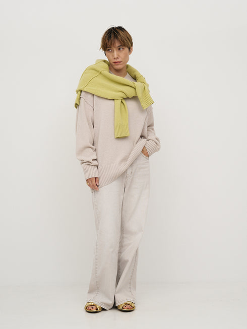 【 予約:11月中旬 】LOOSE FIT FLARE PT /Y254-31131